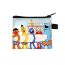Fashion 30# Polyester Printed Large Capacity Coin Purse