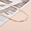 Fashion 2# Colorful Rice Beads Pearl Glass Eye Bead Necklace