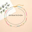 Fashion Color Contrast Color Rice Beads And Pearl Bead Necklace