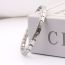 Fashion Silver Stainless Steel Geometric Bracelet