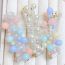 Fashion 2# Colored Pearls Colorful Ball Beads Phone Wire Hair Tie