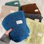 Fashion Green Imitation Cashmere Knitted Patch Scarf
