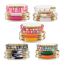Fashion 5# Colorful Polymer Clay Geometric Beaded Bracelet Set