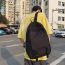 Fashion Yellow Cotton Large Capacity Backpack