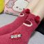 Fashion A Pair Of Strawberry Bears Plush Strawberry Bear Floor Socks