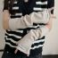 Fashion Gray Extended Half Finger Solid Color Knitted Patch Half Finger Gloves