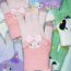 Fashion Kurome Cotton Three-dimensional Cartoon Five-finger Gloves