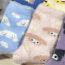 Fashion Kuromi [1 Pair] Cotton And Mink Printed Mid-calf Socks