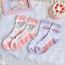 Fashion No. 5 [1 Pair Pack 1 Pair Pack With Sanrio Socks Card] Cotton Printed Mid-calf Socks