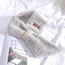 Fashion 10 Animal Streamers Gray - Civet Cat Printed Silk Scarf Plush Scarf