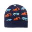 Fashion Navy Blue Acrylic Digger Jacquard Knitted Children's Beanie