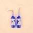 Fashion 5# Resin Geometric Bottle Earrings