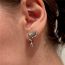 Fashion Silver Alloy Geometric Irregular Drop Earrings