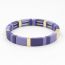 Fashion Semicircle Alloy Frosted Geometric Bracelet