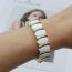 Fashion Gold Alloy Geometric Beaded Bracelet