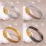 Fashion Gold Sparkling Pu Bracelet With Gold Buckle Pu Stainless Steel Fine Flash Buckle Bracelet