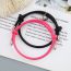 Fashion Pair Of Black Round Magnet Pu Bracelets A Pair Of Metal Magnetic Ball Bracelets  Mixed Material