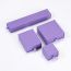 Fashion Purple 5*5*3.8cm Drawer Square Jewelry Storage Box  Paper