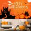 Fashion 19# Polyester Halloween Printed Background Fabric