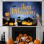 Fashion 16# Polyester Halloween Printed Background Fabric