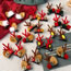 Fashion N Red Antlers Mushroom Ear Clip Christmas Antlers Children's Clip
