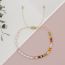 Fashion Gold Colorful Rice Beads Imitation Pearl Bead Bracelet  Imitation Pearls
