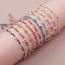 Fashion J Rice Beads Woven Daisy Bracelet  Glass%2fglazed