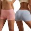 Fashion Light Gray Body Shaping Tummy Control Butt Lifting Boxer Briefs