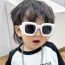 Fashion Really White Square Inflatable Children's Sunglasses