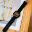 Fashion Cordon Bleu Stainless Steel Square Dial Silicone Watch