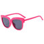 Fashion Rose Red Pc Square Sunglasses