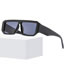 Fashion Really White Pc Square Sunglasses