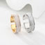 Fashion Gold Copper Epoxy Irregular Open Ring
