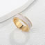 Fashion Silver Copper Epoxy Irregular Open Ring
