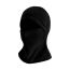 Fashion Claret Polyester Polar Fleece Solid Color Scarf All-in-one Face Mask Hood