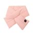 Fashion Pink Polyester Patch Sleeve Down Scarf