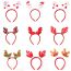 Fashion 42# Christmas Gloves Hairpin Fabric Gloves Hairpin
