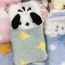 Fashion 1 Pair Of Cinnamon Dogs [without Bow Tie] Coral Fleece Cartoon Floor Socks