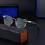 Fashion Douhua Gold G15 Large Square Frame Sunglasses