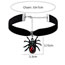 Fashion 2# Alloy Geometric Spider Velvet Necklace