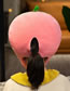 Fashion Pink Stuffed Strawberry Headgear Plush Strawberry Headgear