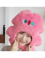 Fashion Pink Doll Hat Plush Cartoon Headgear