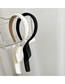 Fashion Black Fabric Pleated Ribbon Headband