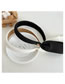 Fashion Black Fabric Pleated Ribbon Headband