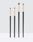 Fashion Black 4pcs Makeup Brush Set Eye Makeup Brush Set Brush