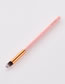 Fashion Pink Single Pink Oblique Head Small Size Contouring Makeup Brush