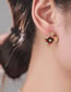 Fashion 1# Alloy Geometric Wrap Cherry Stud Earrings