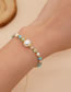 Fashion 1# Crystal Beaded Pearl Bracelet