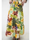 Fashion Color Woven Printed Skirt