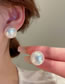 Fashion 22# Pink C Shape (real Gold Plating) Alloy Geometric C-shaped Earrings